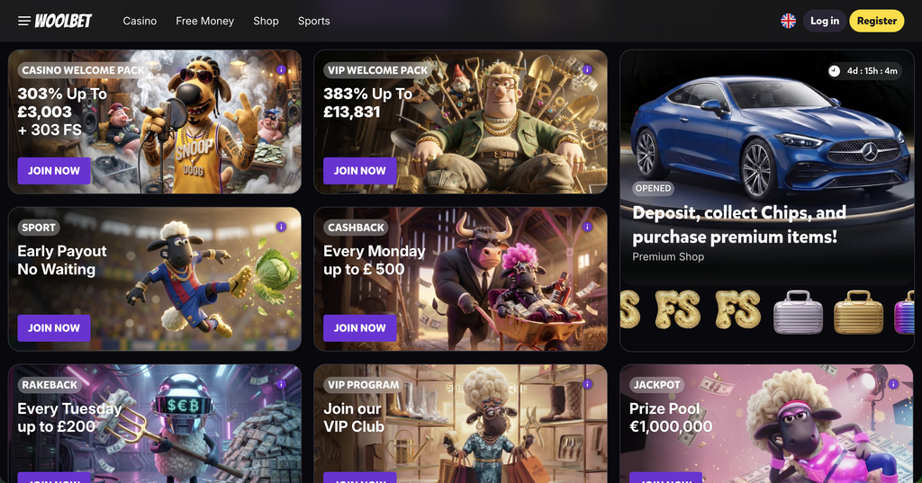 Wool Bet Promotions