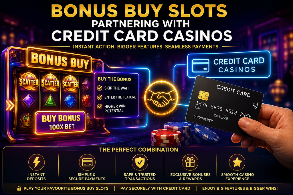 Bonus Buy Slots & Credit Card Casinos – How They Work Together